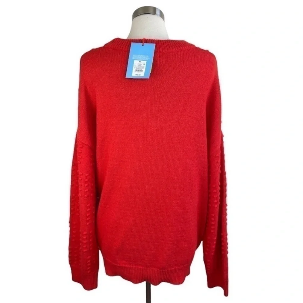 LEGO X Target NWT Textured Knit Red Sweater size XL